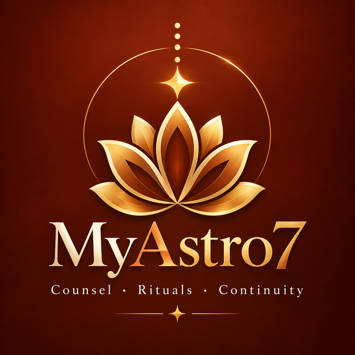 MyAstro7 — Counsel · Rituals · Continuity